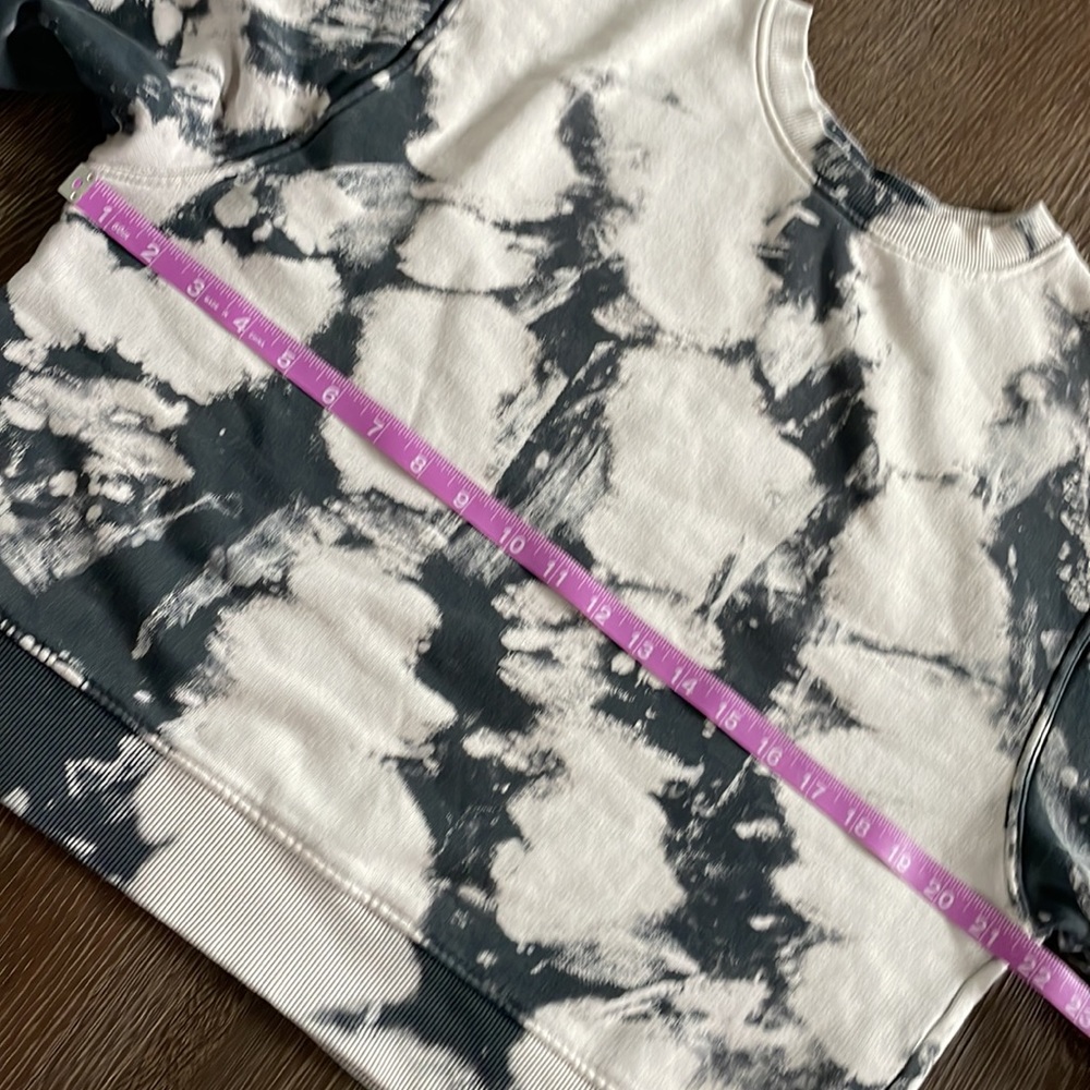 ✅SOLD✅Zara acid wash crew neck sweatshirt size small - Picture 8 of 9